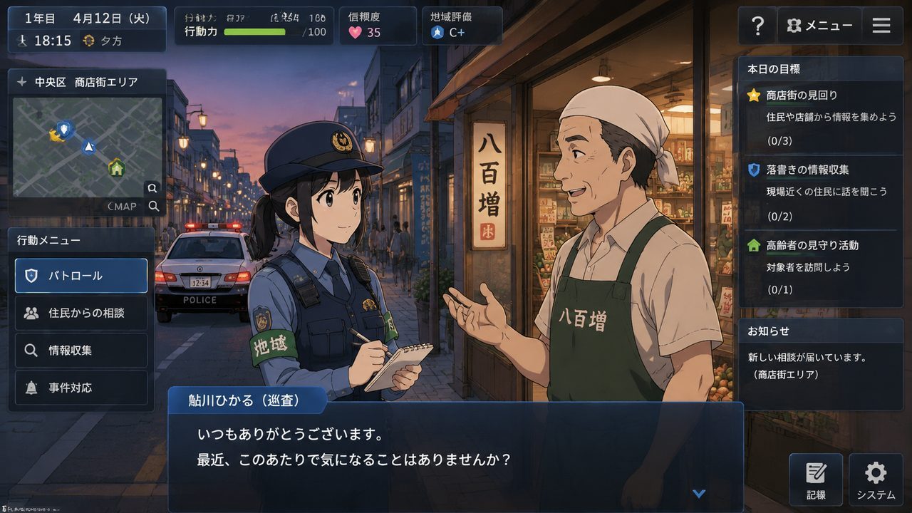 极道无赖EX 女警鮎川光 探索场景 实机截图 1