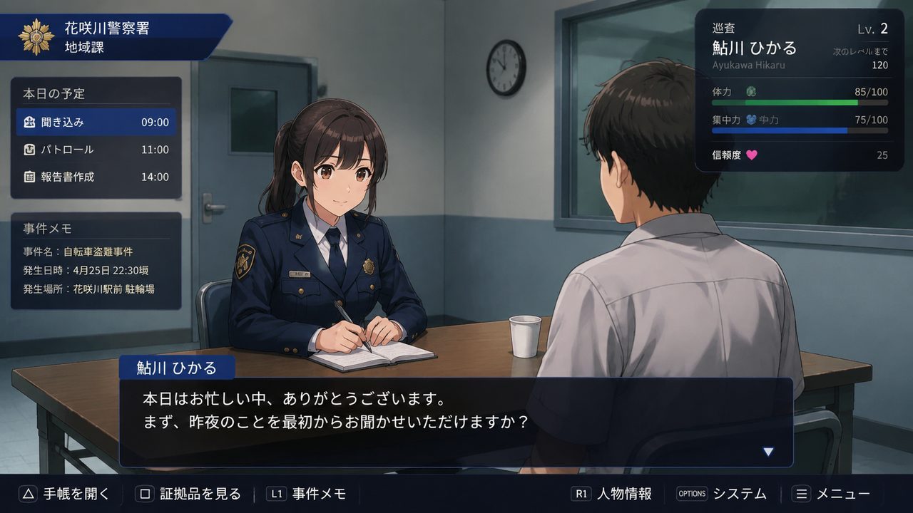 极道无赖EX 女警鮎川光 主线事件 演示图 3